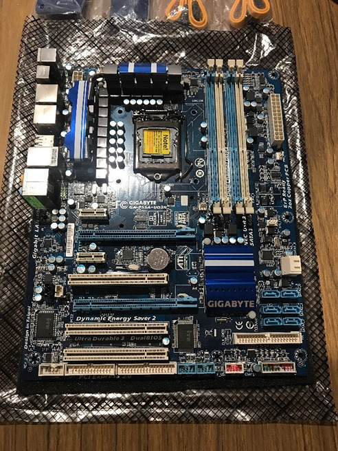 Gigabyte GA-P55A-UD3R LGA1156 Working Main board Motherboard